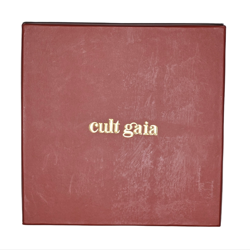 Cult Gaia Scarf Glacier Aspen 100% Silk Vacation Square Scarf Tie Dye Summer - Picture 7 of 7